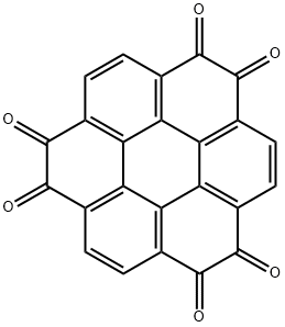 1,2,5,6,9,10-CORONENEHEXONE 结构式