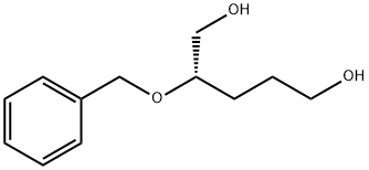 1,5-Pentanediol, 2-(phenylmethoxy)-, (2S)- 结构式
