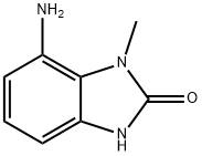 7-氨基-1-甲基-1,3-二氢-2H-苯并[D]咪唑-2-酮 结构式