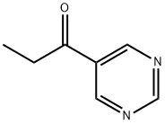 1-(嘧啶-5-基)丙-1-酮 结构式