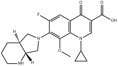 莫西沙星杂质23 结构式