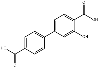 3-羟基-[1,1'-联苯]-4,4'-二羧酸 结构式