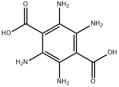 1,4-Benzenedicarboxylic acid, 2,3,5,6-tetraamino- 结构式