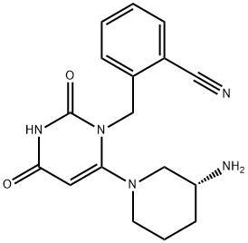 苯甲酸阿格列汀杂质F 结构式