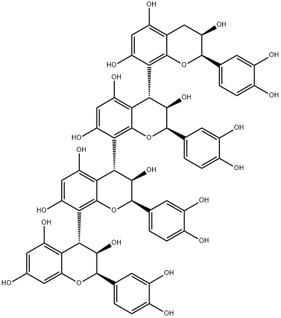 肉桂鞣质A2 结构式