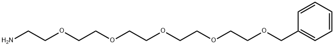 苄基-五聚乙二醇-氨基 结构式