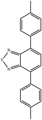 2,1,3-Benzothiadiazole, 4,7-bis(4-methylphenyl)- 结构式