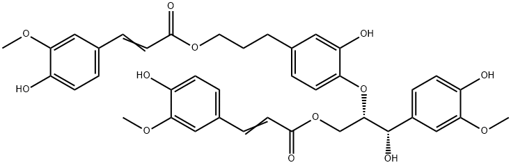 CAROLIGNAN M 结构式