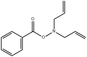 2-Propen-1-amine, N-(benzoyloxy)-N-2-propen-1-yl- 结构式