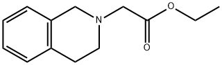 2(1H)-Isoquinolineacetic acid, 3,4-dihydro-, ethyl ester 结构式