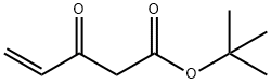 3-氧代戊-4-烯酸叔丁酯 结构式