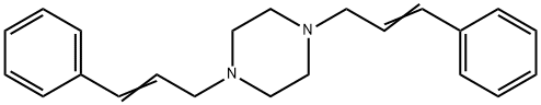 氟桂利嗪二盐酸盐 结构式