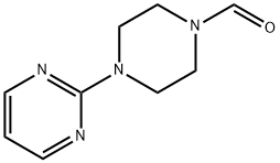 1-Piperazinecarboxaldehyde, 4-(2-pyrimidinyl)- 结构式