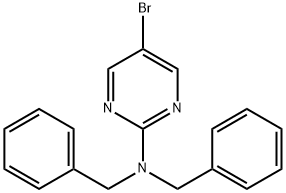 2-苄胺基-5-溴嘧啶(无制备) 结构式