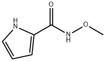 1H-Pyrrole-2-carboxamide, N-methoxy- 结构式