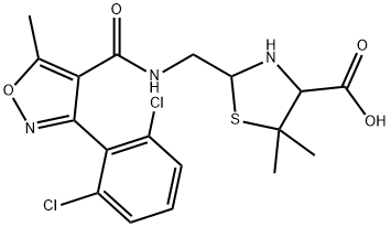 狄洛沙西林杂质 结构式