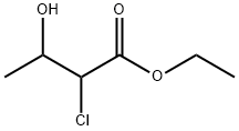 2-氯-3-羟基丁酸乙酯 结构式