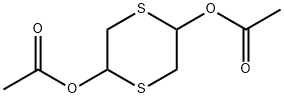 1,4-Dithiane-2,5-diol 2,5-diacetate 结构式