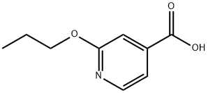 2-丙氧基异烟酸 结构式