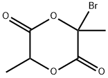 1,?4-?Dioxane-?2,?5-?dione, 3-?bromo-?3,?6-?dimethyl- (9CI) 结构式