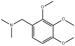Benzenemethanamine, 2,3,4-trimethoxy-N,N-dimethyl- 结构式
