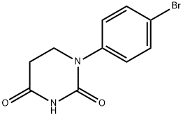 1-(4-溴苯基)二氢嘧啶-2,4(1H,3H)-二酮 结构式