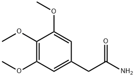 3,4,5-三甲氧基苯乙酰胺 结构式