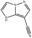 1H-Imidazo[1,2-b]pyrazole-7-carbonitrile 结构式
