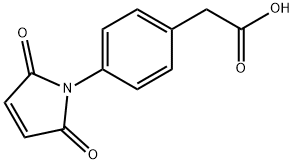 4-马来酰亚胺基苯乙酸 结构式