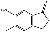 1H-Inden-1-one, 6-amino-2,3-dihydro-5-methyl- 结构式