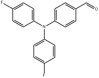 BENZALDEHYDE, 4-[BIS(4-FLUOROPHENYL)AMINO]- 结构式