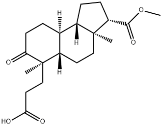 1H-Benz[e]indene-6-propanoic acid, dodecahydro-3-(methoxycarbonyl)-3a,6-dimethyl-7-oxo-, (3S,3aS,5aS,6R,9aS,9bS)-