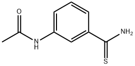 Acetamide, N-[3-(aminothioxomethyl)phenyl]- 结构式