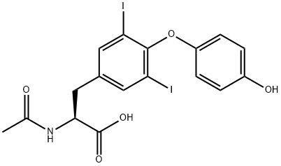 左甲状腺素钠杂质12 结构式