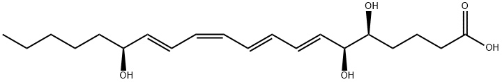 6(S)-Lipoxin A4 结构式