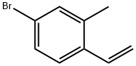 Benzene, 4-bromo-1-ethenyl-2-methyl- 结构式