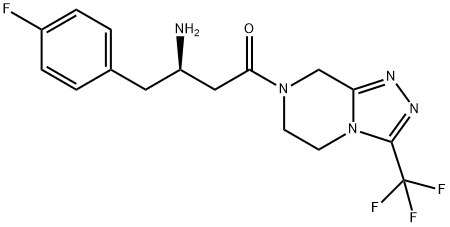 西格列汀杂质35 结构式