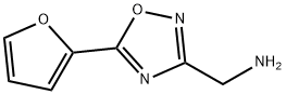 5-(呋喃-2-基)-1,2,4-噁二唑-3-基]甲胺 结构式