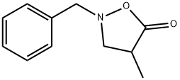 5-Isoxazolidinone, 4-methyl-2-(phenylmethyl)- 结构式