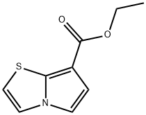 Pyrrolo[2,1-b]thiazole-7-carboxylic acid, ethyl ester 结构式