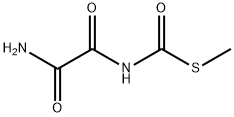 Carbamothioic acid, N-?(2-?amino-?2-?oxoacetyl)?-?, S-?methyl ester 结构式