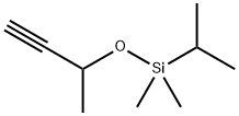 Silane, dimethyl(1-?methylethyl)?[(1-?methyl-?2-?propyn-?1-?yl)?oxy]?- 结构式