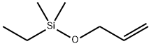 Ethyldimethyl(2-propen-1-yloxy)silane 结构式