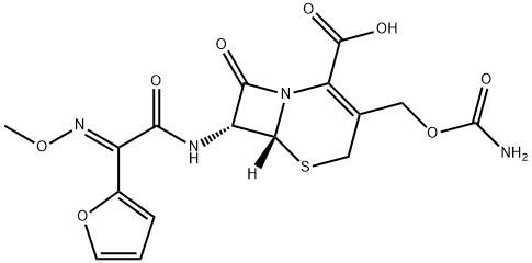 头孢呋辛钠EP杂质E 结构式