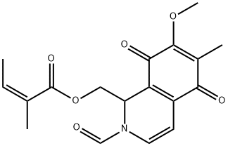 N-formyl-1,2-dihydrorenierone 结构式