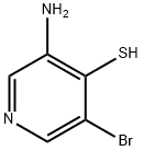 3-氨基-5-溴吡啶-4-硫醇 结构式