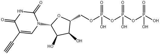 5-乙炔基-DUTP(5-EDUTP)(水溶液) 结构式