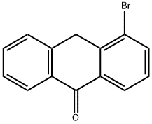 9(10H)-Anthracenone, 4-bromo- 结构式