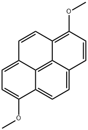 1,6-Dimethoxypyrene 结构式