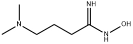 4-(二甲氨基)-N'-羟基丁酰亚胺酰胺 结构式